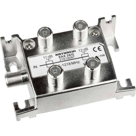 Kathrein EAX 24/G Répartiteur TV câble 4 voies 5 - 1218 MHz (1/2)