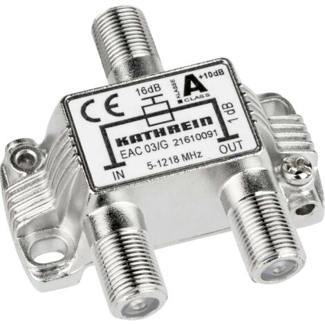 Kathrein EAC 03/G Dérivateur TV câble 1 voie 5 - 1218 MHz (1/2)