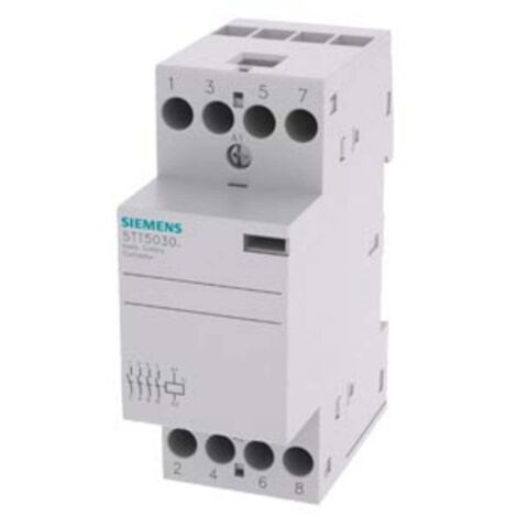 Siemens 5TT5030-0 Contacteur d'installation 4 NO (T) 24 A 1 pc(s) D588731 (1/3)