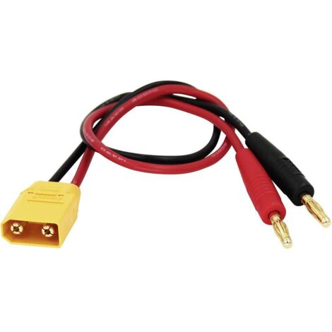 Reely Câble De Charge [1x XT60 Femelle - 2x Banane Femelle 4 Mm 30 00 Cm Re 7104525 2368175