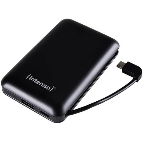Intenso XC10000 Powerbank (batterie supplémentaire) 10000 mAh LiPo USB-A, USB-C® noir affichage du statut (1/5)