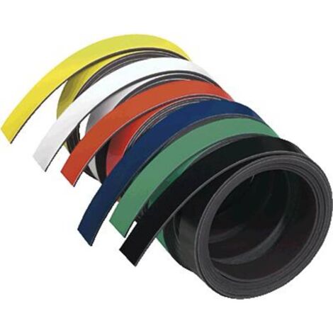Franken M802-04 Bande magnétique (L x l) 1 m x 10 mm jaune Y23717 (1/2)