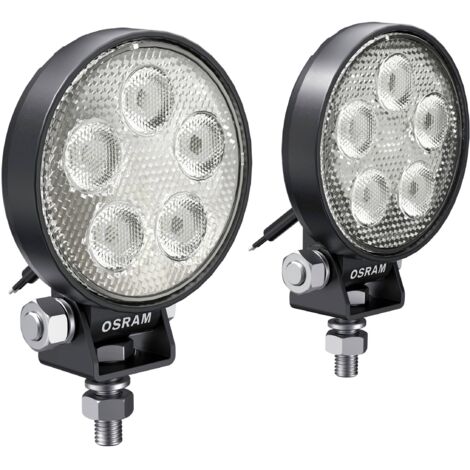 Osram Automotive Projecteur de travail 12 V, 24 V LEDriving® ROUND VX70-SP LEDWL102-SP éclairage longue portée large (L (1/5)