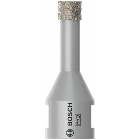 Bosch – Foret diamanté 10 mm 2608599041 – Pour perçage à sec de céramiques et pierres – Longueur 30 mm – Queue M14 pour meuleuses d'angle