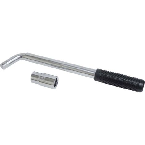 TOOLCRAFT TO-6824418 Clé pour écrous de roue (Ø x L) 20 mm x 530 mm (1/4)