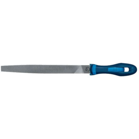 PFERD 11216258 Lime d'atelier à pointe plate Hieb 3 avec poignée ergonomique pour un travail de précision et une finiti