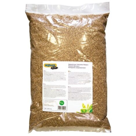 Hozelock – Activateur de compost bio 1 kg – À base de son de blé et microorganismes – Pour déchets organiques de cuisine – Compatible composteurs Bokashi - Y331322