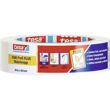 tesa PREMIUM 04306-00044-02 Bande de masquage tesakrepp® beige (L x l) 50 m x 30 mm 1 pc(s) Y104602