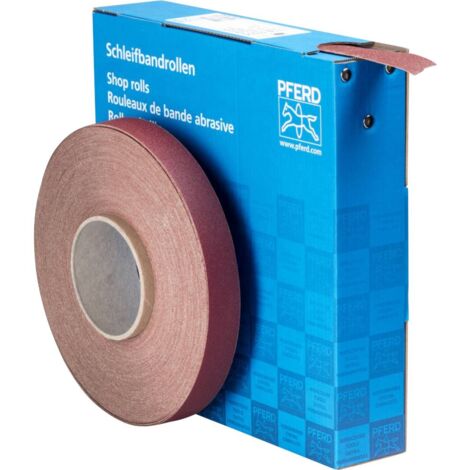 Rouleau Papier Abrasif 115mm X 25m Grain 120 - Oxyde D'Aluminium Pour Bois, Métal Et Plastique