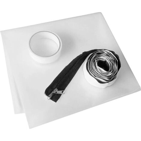 TOOLCRAFT 120 x 220 cm Porte anti-poussière (1/3)