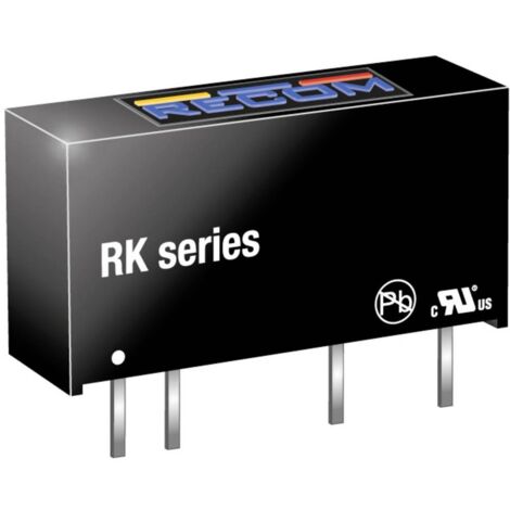 RECOM RK-0512S Convertisseur CC/CC pour circuits imprimés 12 84 mA 1 W Nbr. de sorties: 1 x Contenu 1 pc(s) (1/2)