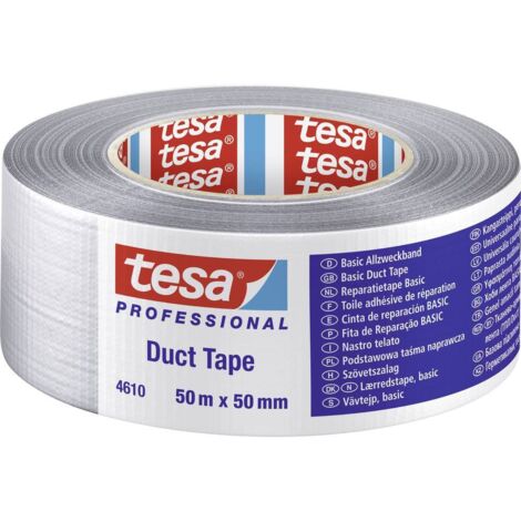 FORMAT 4042448297297 - BASIC DUCT TAPE 50 M X 50 MM GRAU (1/4)