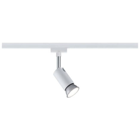 Paulmann Pure I Luminaire sur rail haute tension URail GU10 10 W LED blanc, chrome S680841