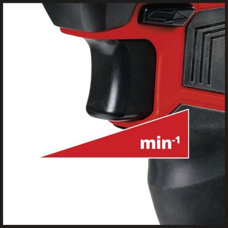 Einhell Perceuse Visseuse sans fil TC-CD 18-2 Li (18 V, Couple : 38 Nm, Blocage de l'arbre, Conception ergonomique) Livré en coffret avec chargeur et batterie supplémentaire