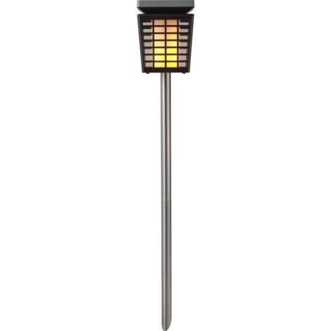 Lampe de jardin LED Sygonix SY-4677496 LED SMD 4.95 W blanc chaud gris foncé