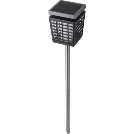 Lampe de jardin LED Sygonix SY-4677496 LED SMD 4.95 W blanc chaud gris foncé