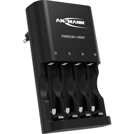 Chargeur de piles rondes NiCd, NiMH Ansmann Powerline 4 Smart Y857232 (1/4)