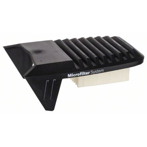 Filtre pour bac à poussières, modèle noir Bosch Accessories 2605411239 (1/3)