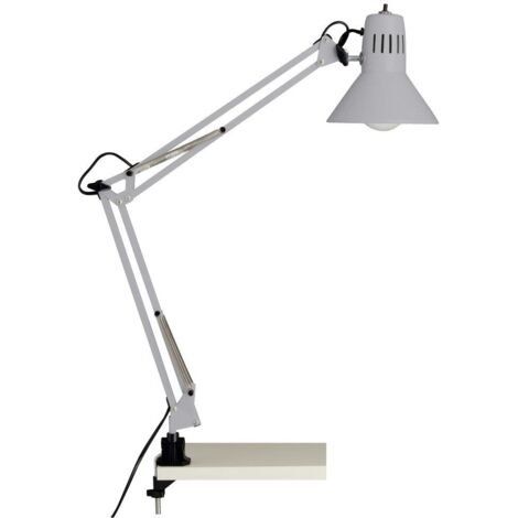 Brilliant Hobby 10802/11 Spot à pince LED E27 40 W titane