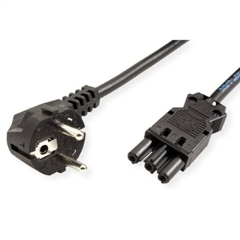Bachmann 375.039 Câble de raccordement noir 10.00 m