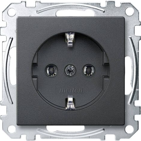Merten Prise de courant System M anthracite MEG2301-0414 1 pc(s) C869131 (1/2)
