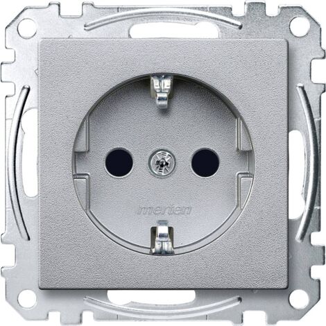 Merten Prise de courant System M aluminium MEG2300-0460 1 pc(s) C869331 (1/2)