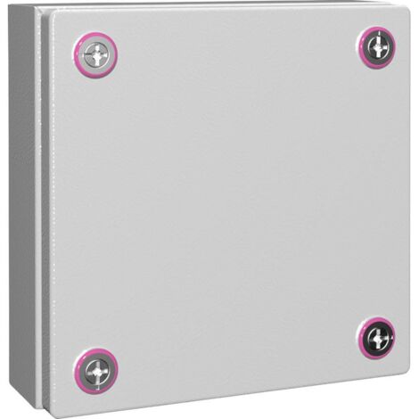 RITTAL KX 1516.000 COFFRET DINSTALLATION, BOÎTIER MURAL 200 X 200 X 80 TÔLE DACIER GRIS CLAIR 1 PC(S) 1516000 (1/2)