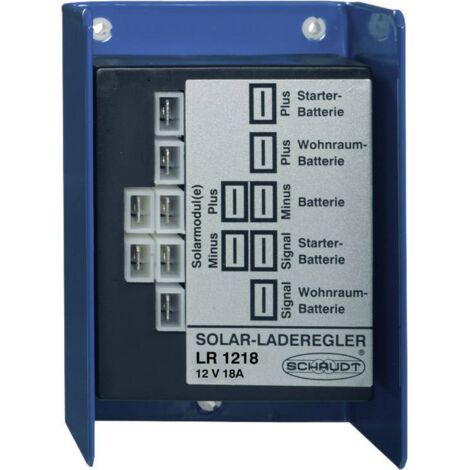 SCHAUDT LR 1218 Régulateur de charge solaire PWM 12 V 18 A X567021