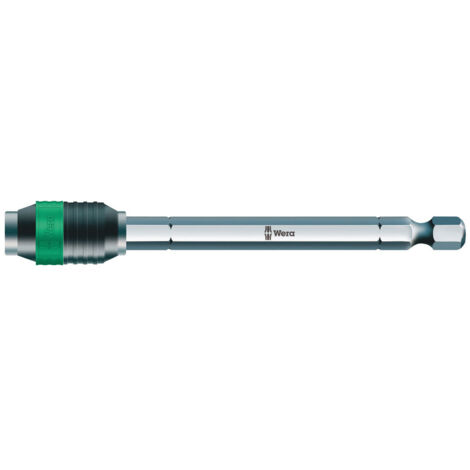 Porte-embout Rapidaptor 1/4 pour 1/4 Bits Magnet 100mm Wera