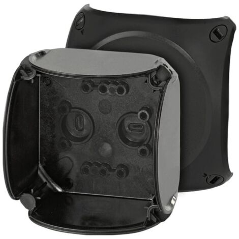 Hensel 62000082 Boîte de jonction sans halogène, plombable, résistant aux intempéries (L x l) 93 mm x 93 mm 1 pc(s) (1/3)