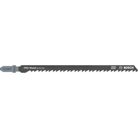 Bosch PRO Wood precise T344DP Lame de scie sauteuse 152 mm 3 pces - 2608633A32