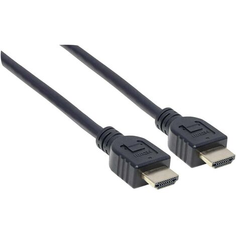 Manhattan HDMI Câble de raccordement Fiche mâle HDMI-A, Fiche mâle HDMI-A 10.00 m noir 353977 certifié UL, HDMI ultra-H (1/3)