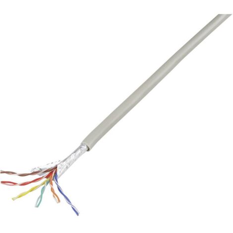 TRU COMPONENTS 1568142 Câble téléphone J-Y(ST)Y 6 x 2 x 0.6 mm gris 25 m (1/2)