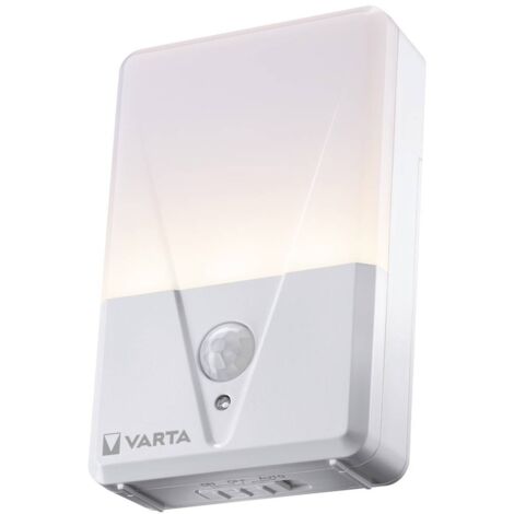 Veilleuse avec détecteur de mouvements Varta Motion Sensor Night Light 16624101421 LED blanc