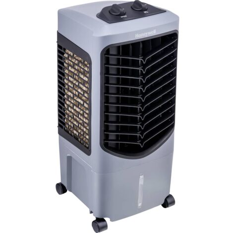 Honeywell TC09PM Refroidisseur d'air 55 W (L x l x H) 300 x 280 x 660 mm gris-noir avec humidificateur d'air