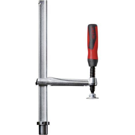 Bessey – Serre-joint pour table de soudage TW2830122K – Acier inoxydable – Force de serrage 5000 N – Ouverture maximale 30 cm – Mécanisme à crans - A587041