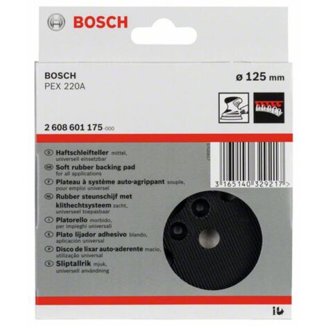 Plateau de ponçage mi-dur Bosch 2608601175