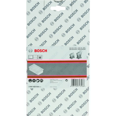 Bosch Accessories 2607432033 Filtre plissé plat 1 pc(s)