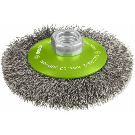 Brosse conique Bosch PRO Stainless Steel clean 100 x 0,35 mm filet - 2608622108 (1/5)