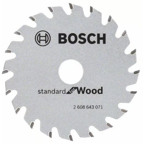 Bosch – Lame de scie circulaire pour bois dur 85mm – Alésage 15mm – 20 dents ATB – Acier SK5 – Coupe nette sans éclat – 2608643071