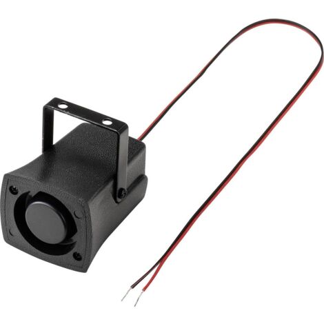 TRU COMPONENTS TC-9202104 Générateur de signal piézo Bruit généré: 105 dB Tension: 12 V/DC sirène 1 pc(s) (1/2)
