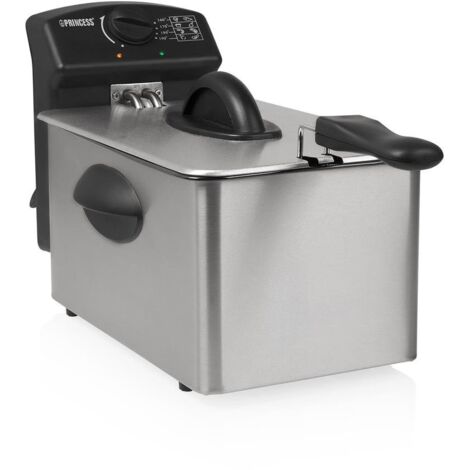 Princess 01.182642.01.001 Friteuse 4 l 2000 W voyant lumineux, revêtement anti-adhésif, protection contre la surchauffe (1/5)