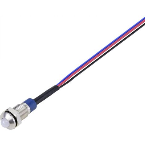 TRU COMPONENTS Voyant lumineux RVB 12 V, 24 V 1 pc(s) Y714332 (1/3)