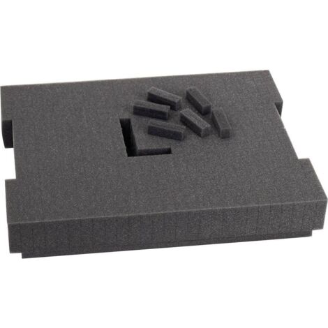 Bosch – Insert en mousse 1600A001S1 – Dimensions 405 x 315 x 85 mm – Compatible L-BOXX 136 et LS-BOXX 306 – Protection optimale outils - MM 1 PC (1/7)