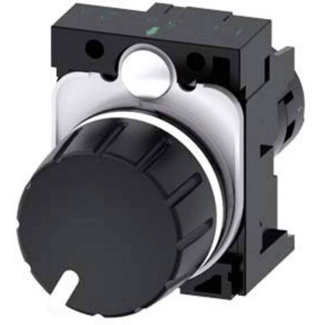 Siemens SIRIUS ACT potentiomètre rotatif noir 22 mm (1/4)