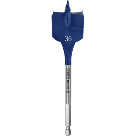 Bosch Accessories 2608900328 Mèche à bois plate 1 pièce 36 mm Longueur totale 152 mm tige hexagonale 1 pc(s) (1/10)