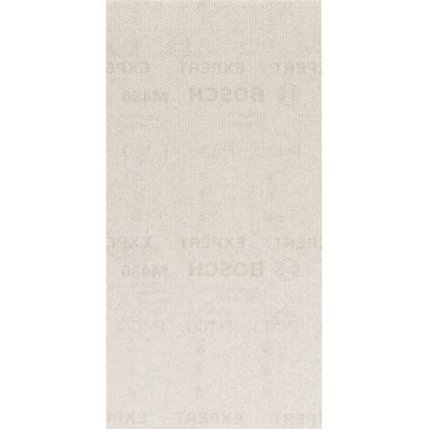 Bosch Accessories EXPERT M480 2608900762 Grille abrasive pour ponceuse orbitale non perforé Grain 100 (L x l) 230 mm x