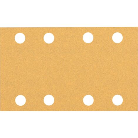 Bosch Accessories EXPERT C470 2608900880 Papier abrasif pour ponceuse vibrante perforé Grain 100 (L x l) 133 mm x 80 mm
