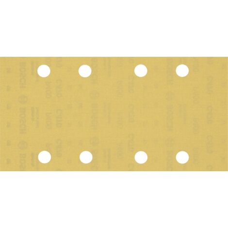 Bosch Accessories EXPERT C470 2608900859 Papier abrasif pour ponceuse vibrante perforé Grain 400 (L x l) 230 mm x 93 mm (1/4)