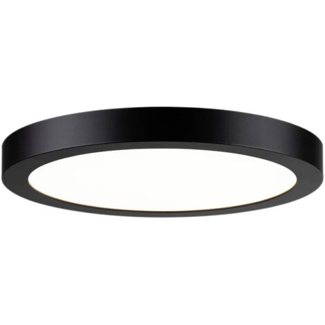 Paulmann Abia 70984 Panneau à LED 22 W blanc chaud noir (mat) (1/3)